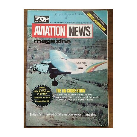 Aviation News Magazine vol 12 Nº 16 30 December 1983 12 January 1984