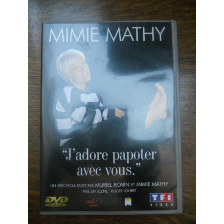 Mimie Mathy J'adore papoter avec vous Double DVD-TF1 Vidéo