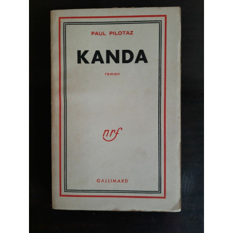 Kanda gallimard envoi Autographe de L'auteur