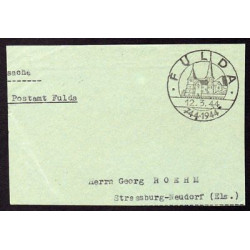 Postsache Absender Postamt FULDA du 120344