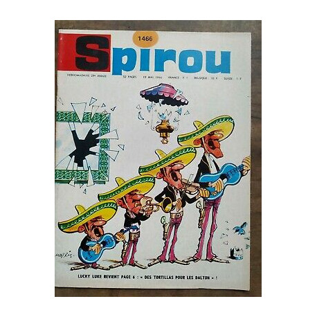 Spirou Nº 1466 19 Mai 1966