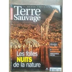 Terre Sauvage n187 Septembre 2003 Les folles nuits de la nature