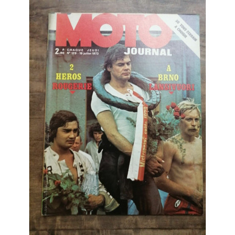 Moto journal Nº 129 19 Juillet 1973