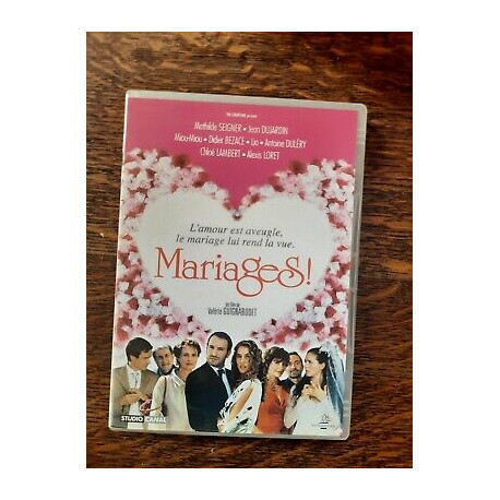 DVD - Mariages ! Film Avec Jean Dujardin