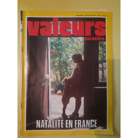 Valeurs Actuelles Nº2071 / Aout 1976