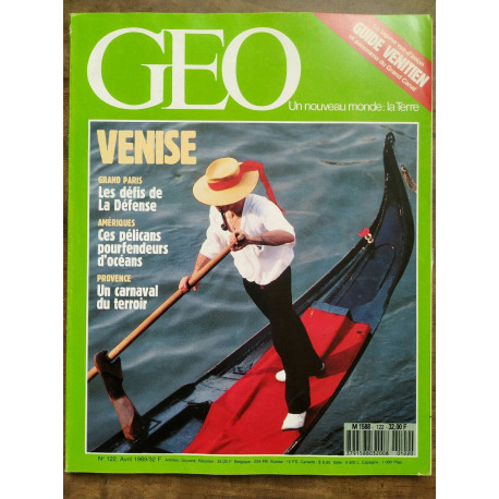 Magazine GEO n 122 Avril 1989