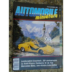 Automobile miniature n 65 Octobre 1989