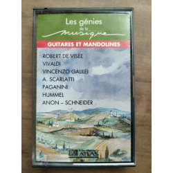 Les génies de la musique - Guitares et mandolines Cassette Audio-K7