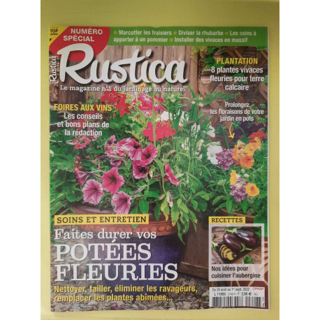 Rustica Le Magazine Du Jardinage Nº2748 / Séptembre 2022