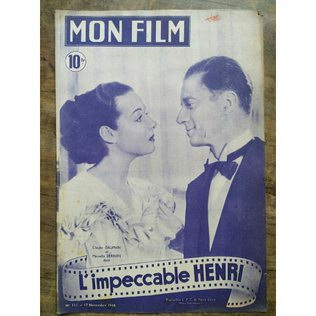 Mon Film n117 L'impeccable henri 17 Novembre 1948