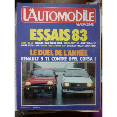 Magazine n437 essais mensuel Novembre 1982