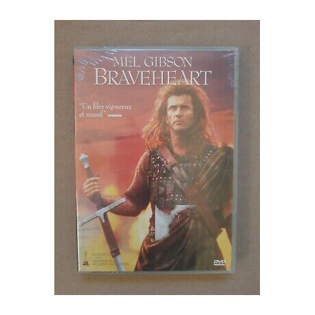 DVD - Braveheart - Film avec Mel Gibson Neuf Sous Blister