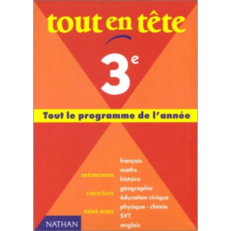 Tout en tête 3e