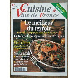 Cuisine et Vins de France Nº 55 Novembre 1998