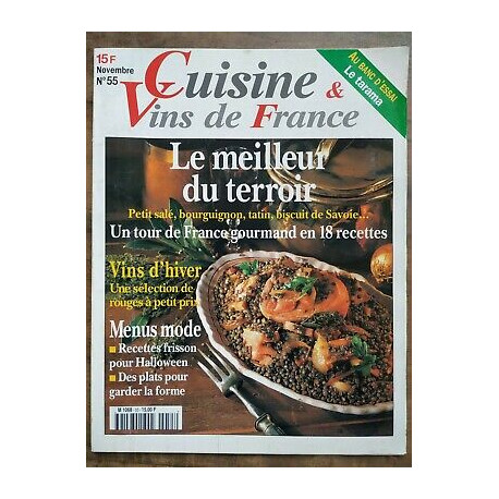 Cuisine et Vins de France Nº 55 Novembre 1998