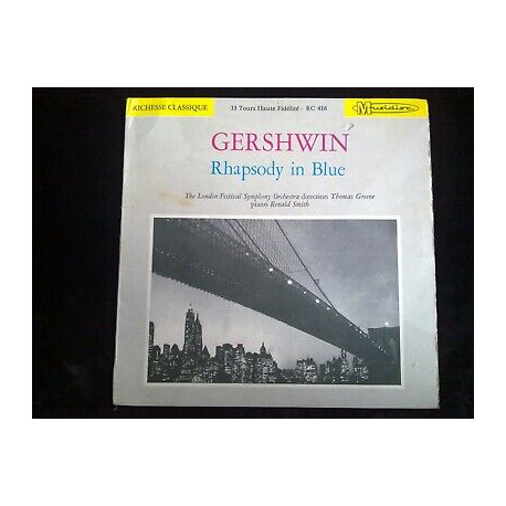 gershwin Rhapsody in blue 33T RC 416