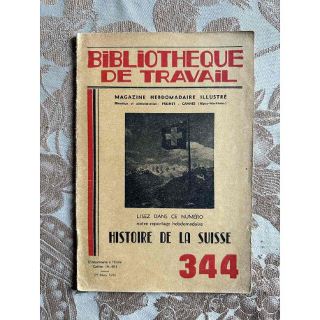 Bibliothèque de Travail n°344