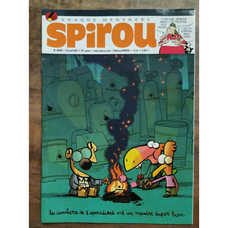 Spirou nº 3809 13 avril 2011