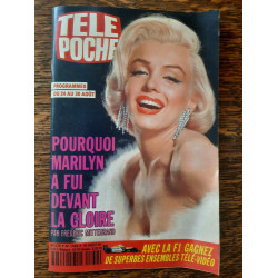 Tele Poche Magazine N 1332 Marilyn Monroe 19 Aout 1991