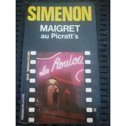 simenon MAIGRET au Picratt's PRESSES DE LA CITE 1982