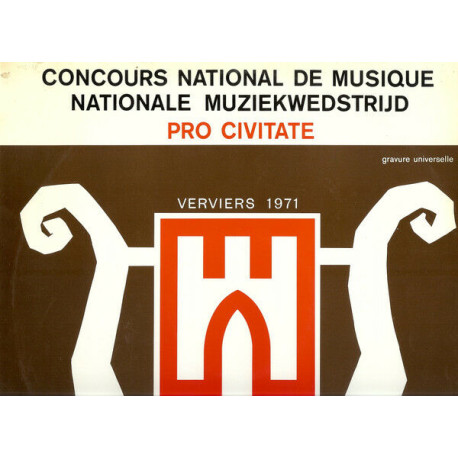 Concours national de musique - nationale muziekwedstrijd PRO...