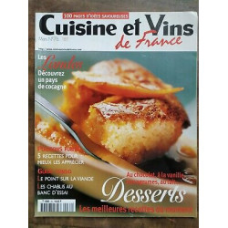 Cuisine et Vins de France Nº 76 Mars 2001