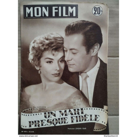 Mon Film n 494 Un mari presque fidèle 8 2 1956