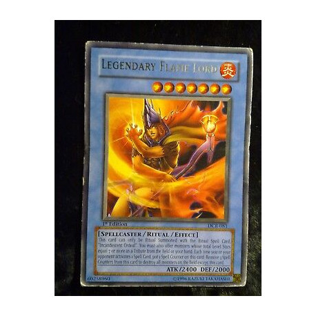 Legendary Flame Lord DCR-081 Yu-Gi-Oh