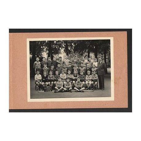 Neudorf ECOLE DE NEUFELD Photo Classe 19611962 CM2a