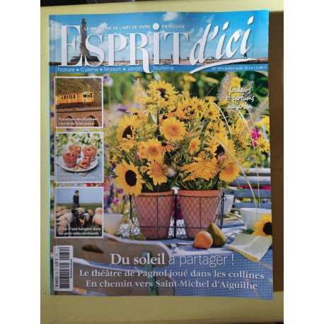 Esprit d'ici Nº 39 juillet août 2018