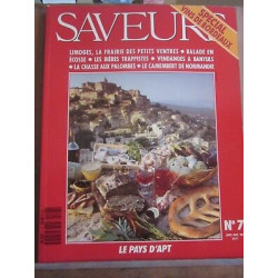 Saveurs n7 Le Pays d'apt septembre octobre 1990