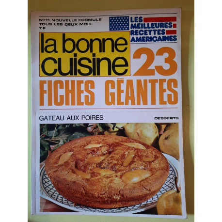 La bonne cuisine Nº11 aout septembre 1976