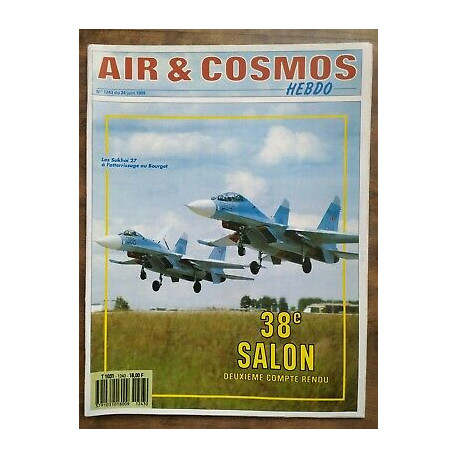 Air Cosmos Hebdo 38e Salon Nº 1243 24 Juin 1989