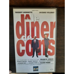 Cassette Vidéo - Le Dîner de Cons film avec Thierry Lhermitte