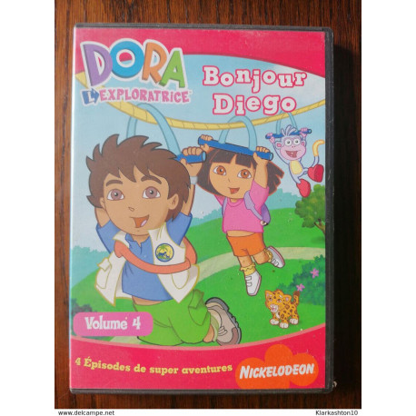 DVD Dora l'exploratrice Volume 4 Bonjour Diego