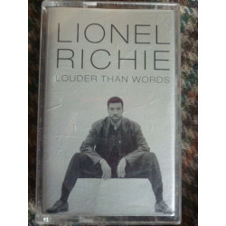 LIONEL RICHIE LOUDER THAN WORDS Cassette Audio-K7 Mercury 532 241-4