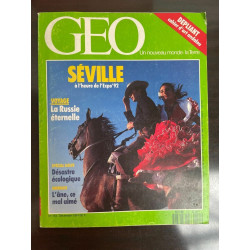 Geo Nº 154 - Un Nouveau Monde Séville À L'heure de L'Expo'92