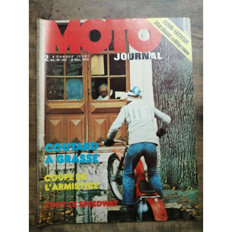 Moto Journal Nº 142 8 Novembre 1973