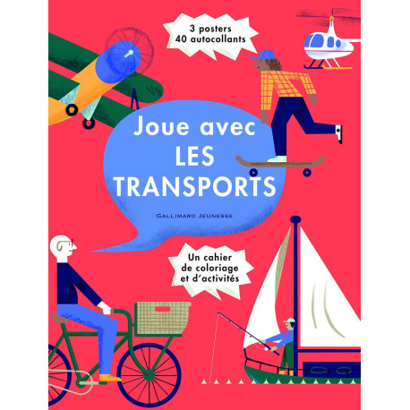 Joue avec les transports: Cahier d'activités