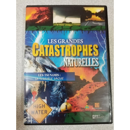 DVD Documentaire. Les catastrophes naturelles - Les tsunamis