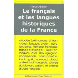 Le français et les langues historiques de la France