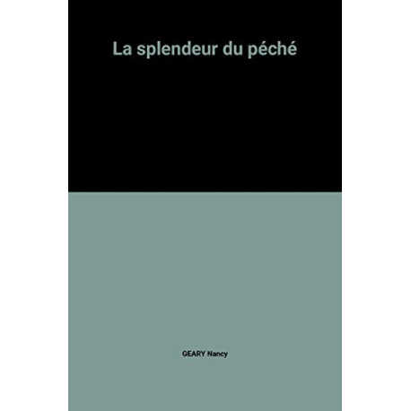 La splendeur du péché