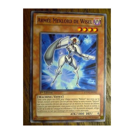 Armée Meklord de Wisel EXVC-FR012 Yu-Gi-Oh