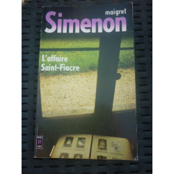 simenon maigret L'affaire saint fiacre PRESSES Pocket 1976