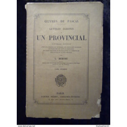 Lettres écrites à un Provincial par Derome Tome 1er