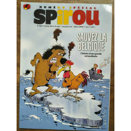 Spirou nº 3823 20 juillet 2011