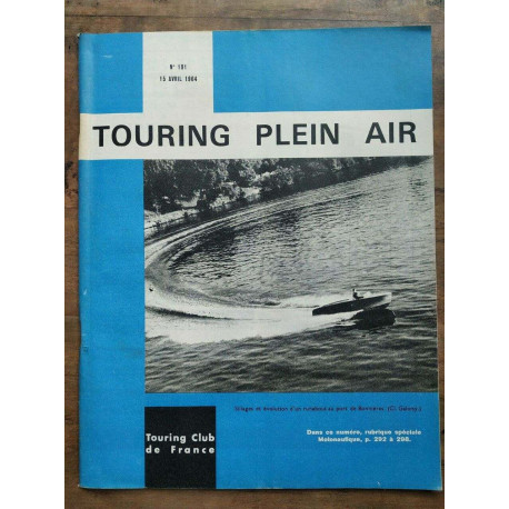 Touring Plein Air Nº 191 Avril 1964