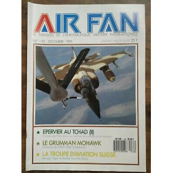 Air Fan Le Mensuel de L'aeronautique Militaire Nº 133 Decembre 1989