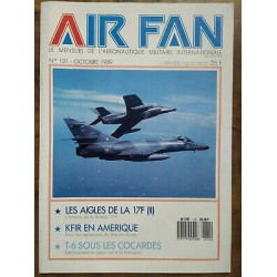 Air Fan Le Mensuel de L'aeronautique Militaire Nº 131 Octobre 1989