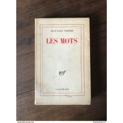 JEAN-PAUL SARTRE - LES MOTS / Gallimard